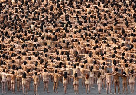 spencer tunick mexicio city